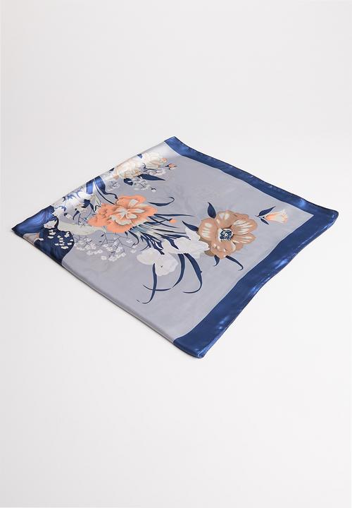 Joy Collectables - Printed scarf - blue