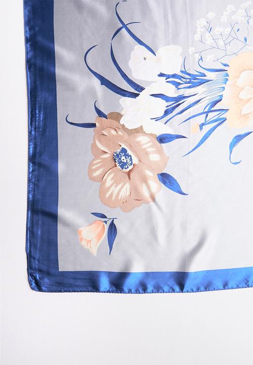 Joy Collectables - Printed scarf - blue