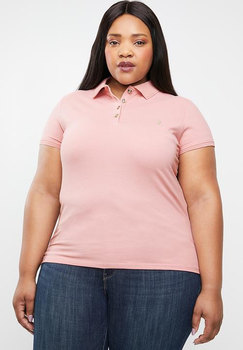 plus size pink polo shirt Off 54 