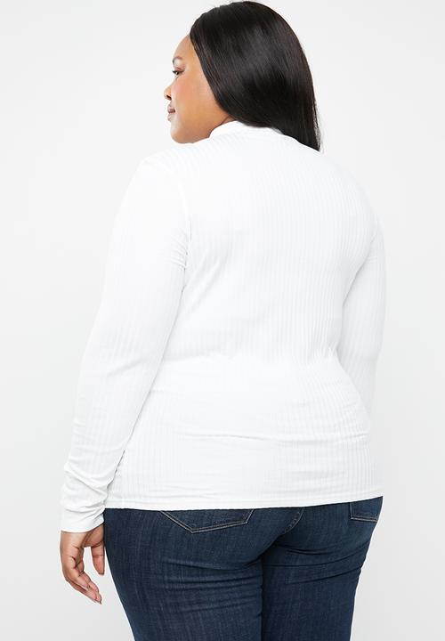 POLO - Sabrina turtle neck - white