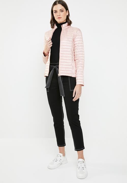 Jacqueline de Yong - Maddy padded jacket - pink