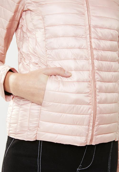 Jacqueline de Yong - Maddy padded jacket - pink