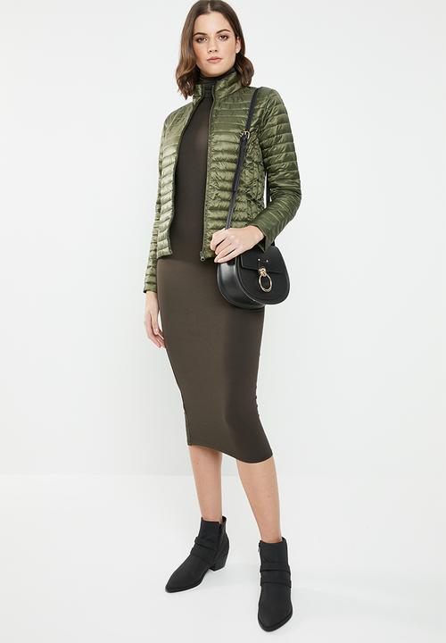 Jacqueline de Yong - Maddy padded jacket - green