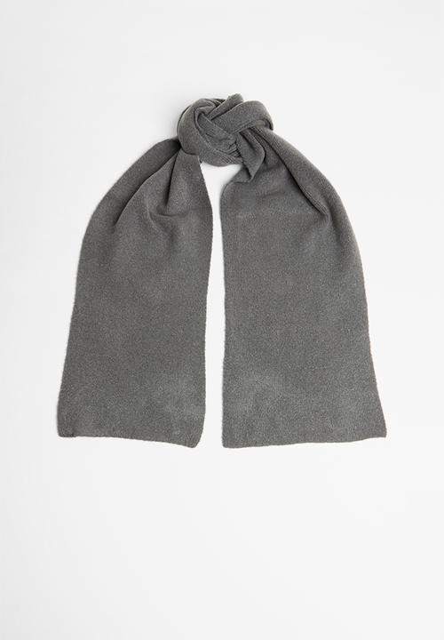 Superbalist - Alexis wrap scarf - charcoal