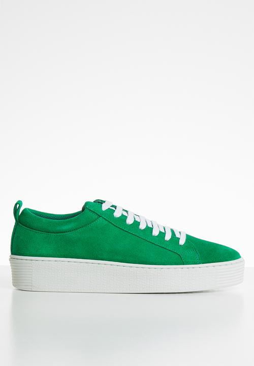 Vero Moda - Hella leather sneaker - green