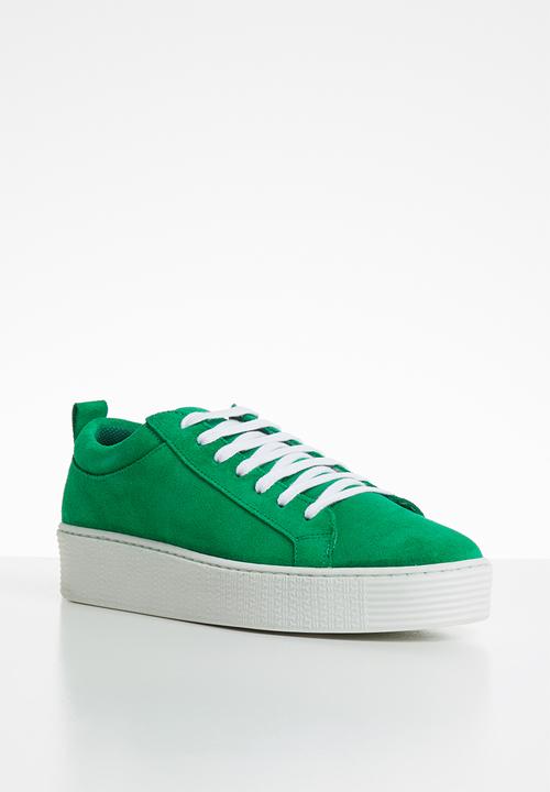 Vero Moda - Hella leather sneaker - green