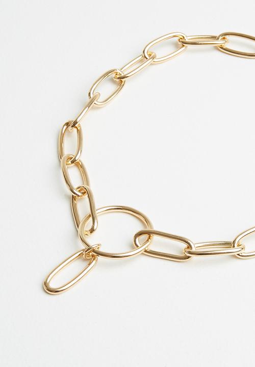 Superbalist - Cali chain link necklace - gold