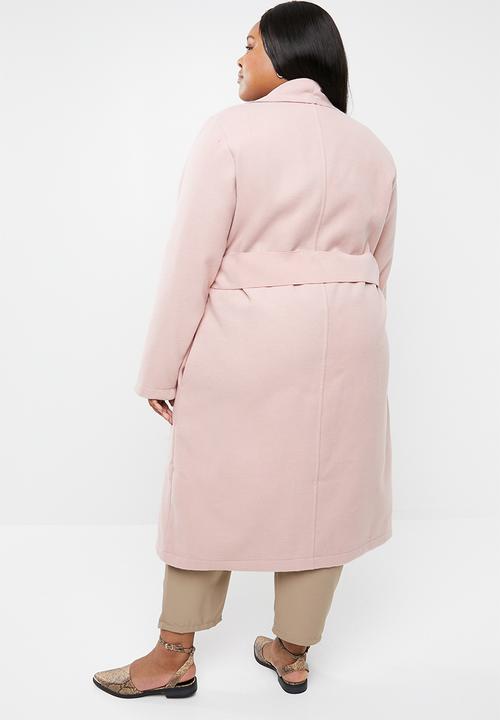 STYLE REPUBLIC PLUS - Waterfall coat - pink