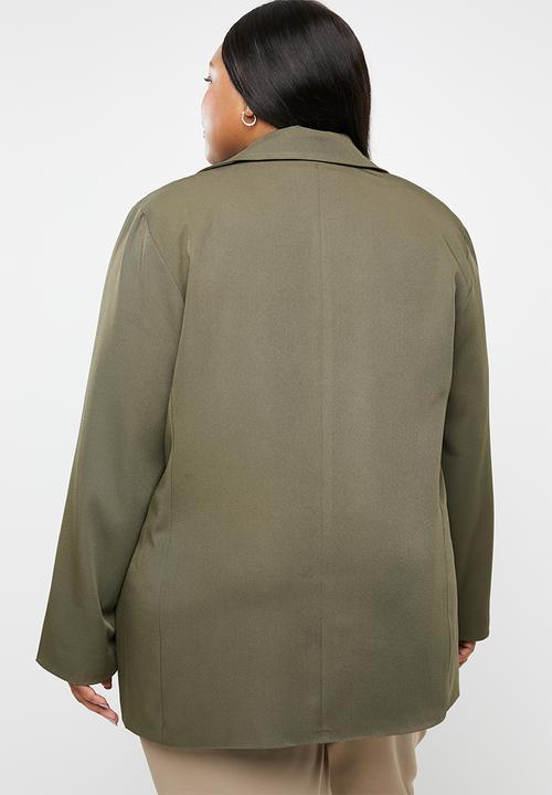 STYLE REPUBLIC PLUS - Boyfriend blazer - khaki