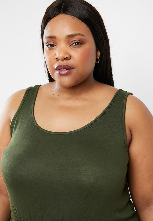 STYLE REPUBLIC PLUS - Easy fit jumpsuit - green