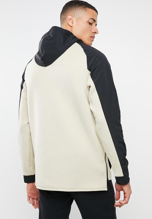 Reebok - TS control hoodie - black & beige