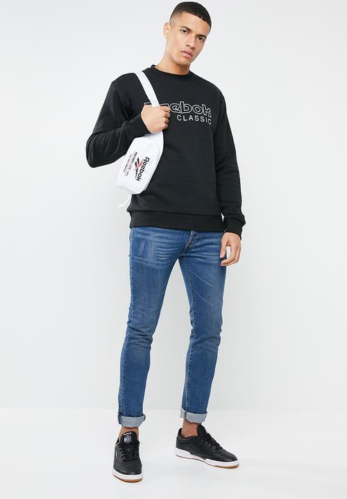 Reebok Classic - CL fleece reebok crew - black