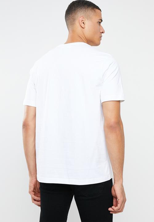 adidas Originals - Essential short sleeve crew tee - white & black