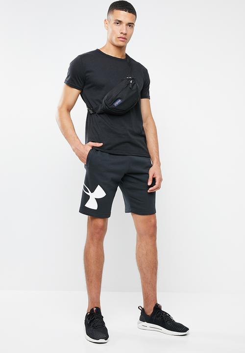 Under Armour - Rival fleece logo short - black