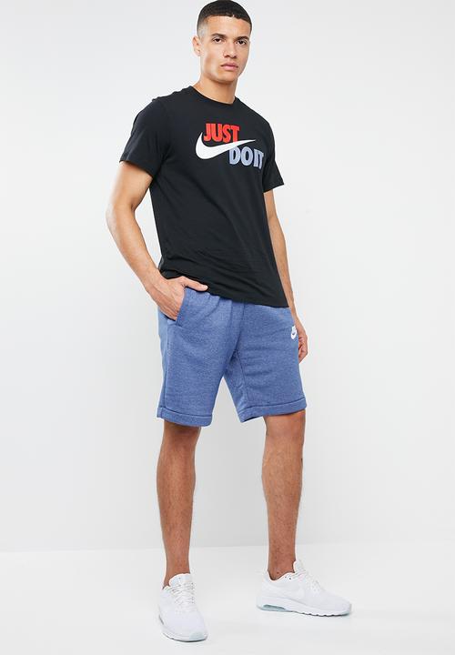 Nike - Just do it swoosh tee - black