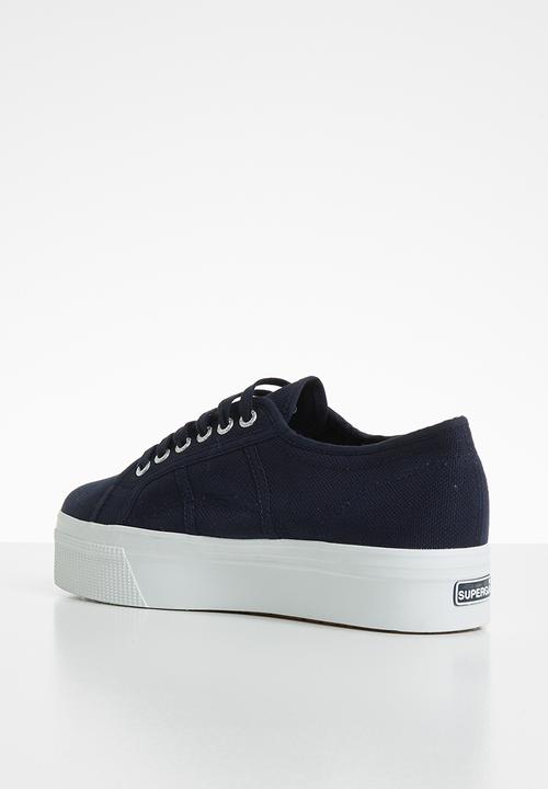SUPERGA - 2790a Cotw classic canvas full wedge - f43 navy / white