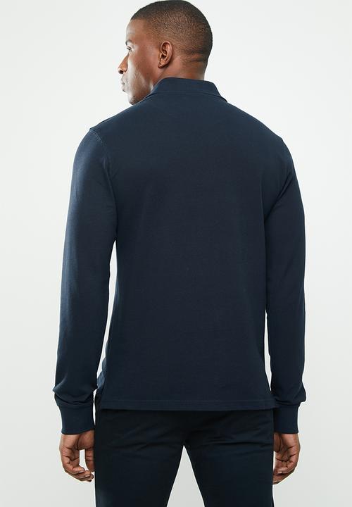 POLO - Stretch pique golfer - navy