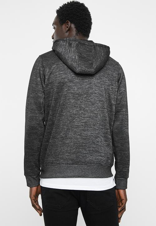 Brave Soul - Delton hoodie - black