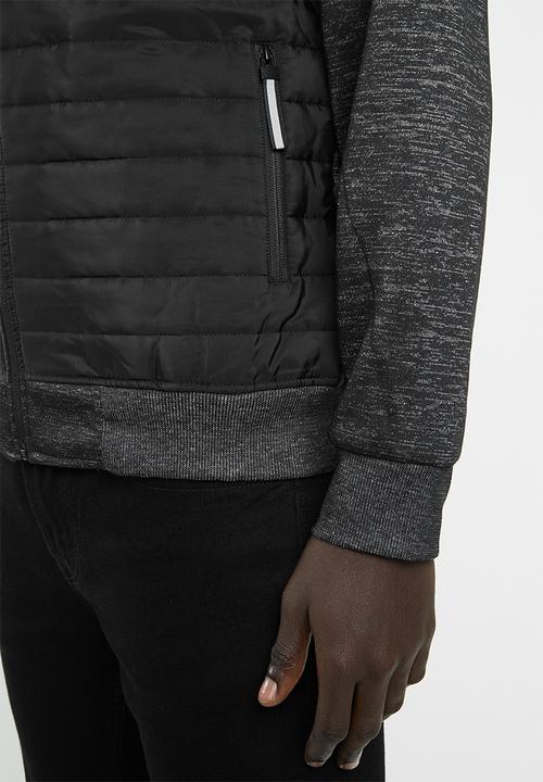 Brave Soul - Delton hoodie - black