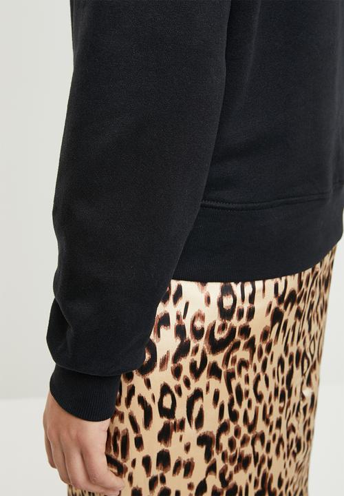 ONLY - Lotta long sleeve round neck sweat - black