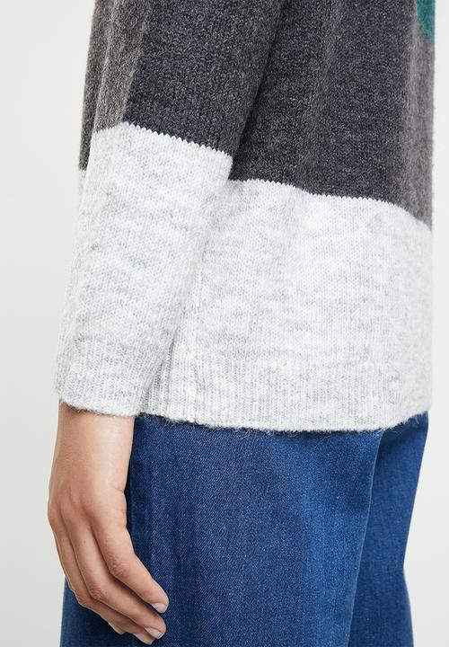 ONLY - Maribel colour block cardigan - multi
