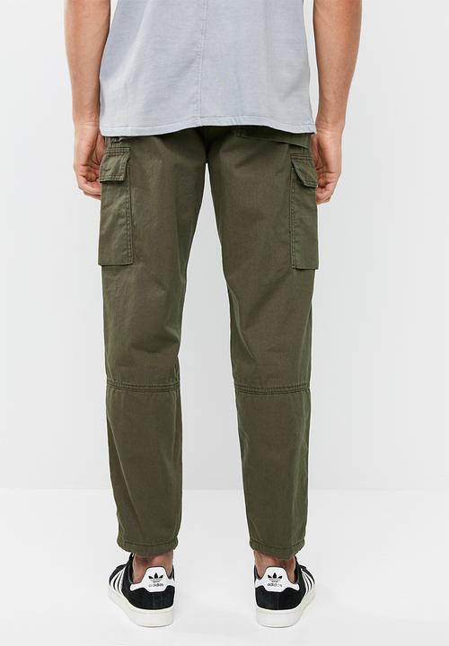 Mennace - Utility trousers - khaki