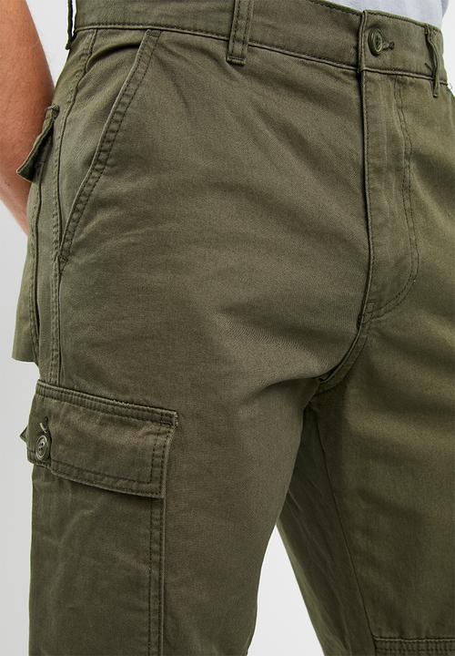 Mennace - Utility trousers - khaki