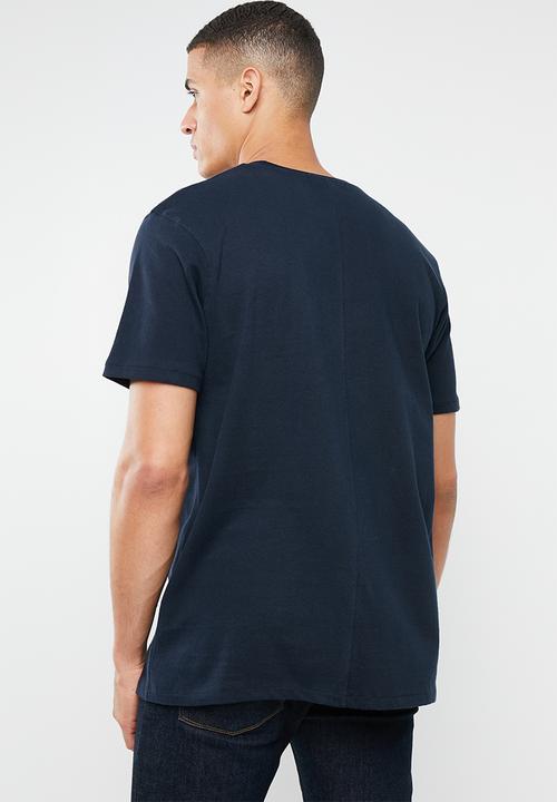 Mennace - Essential signature tee - navy
