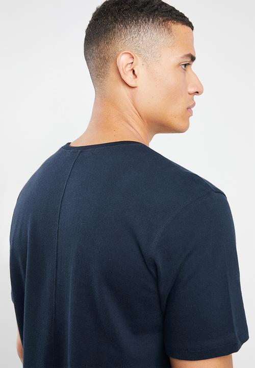 Mennace - Essential signature tee - navy