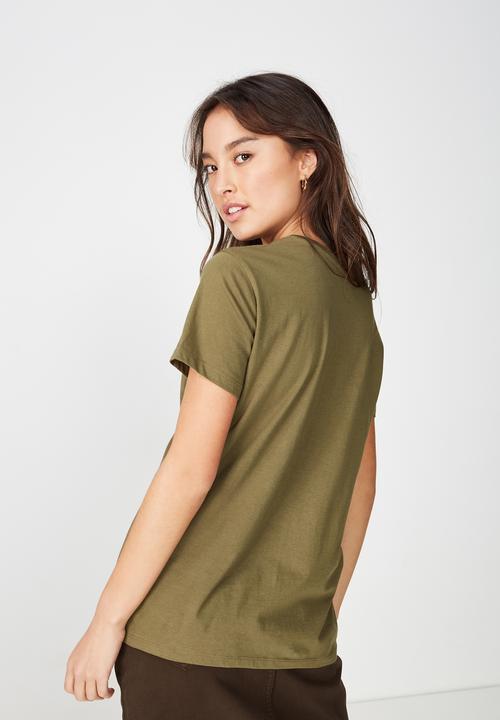 Cotton On - Classic arts tee  - green