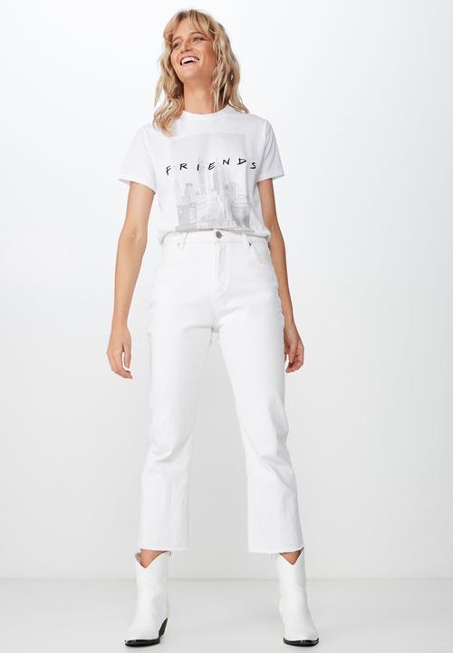 Cotton On - Classic Friends NYC tee  - white