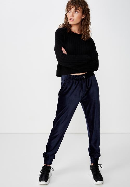 Cotton On - Willow fashion trackie  - navy 