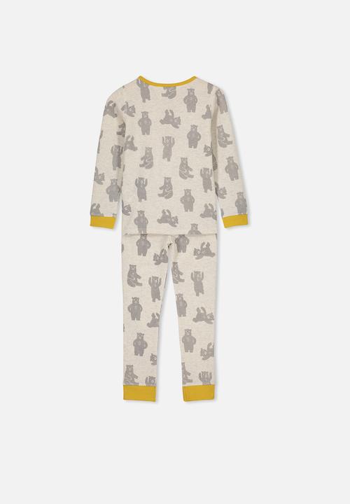 Cotton On - Long sleeve pyjama set - grey