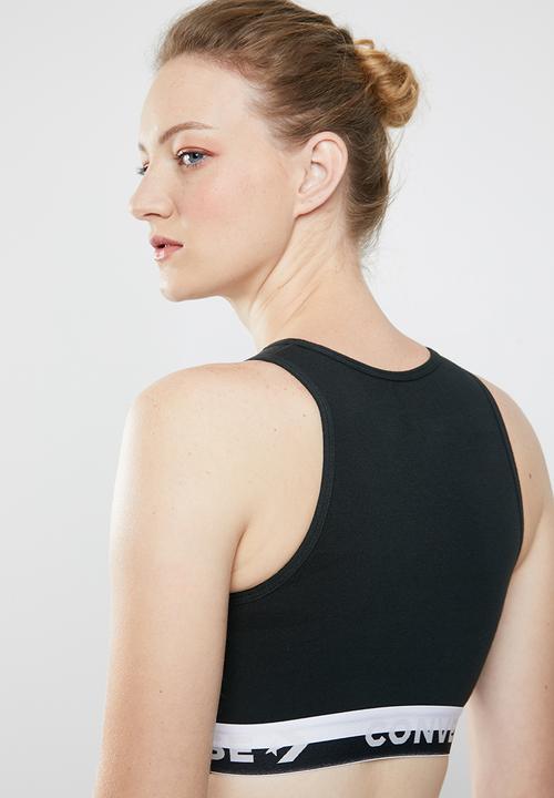 Converse - Converse high neck bra - black