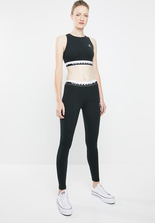 Converse - Converse high neck bra - black