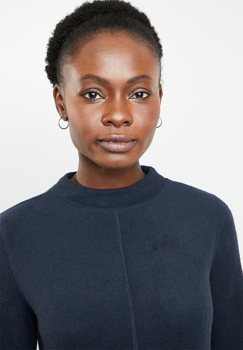 edit - Turtle neck sweater - navy