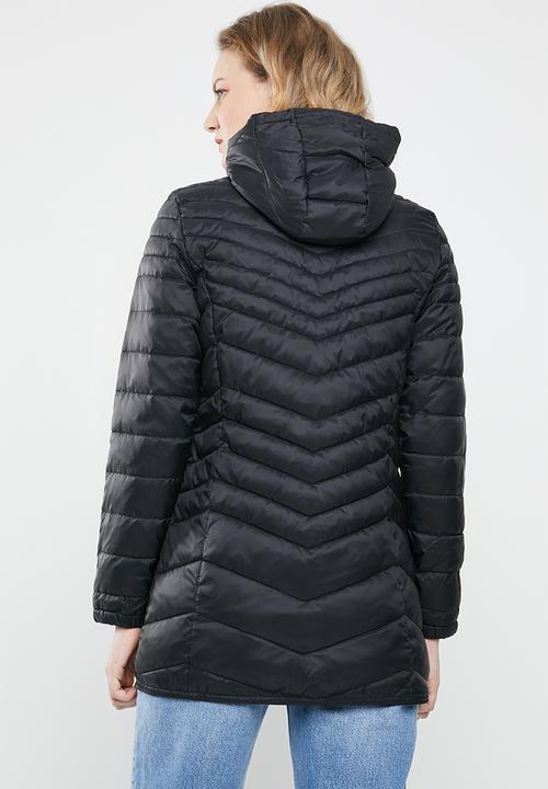 ONLY - Demi puffer coat - black