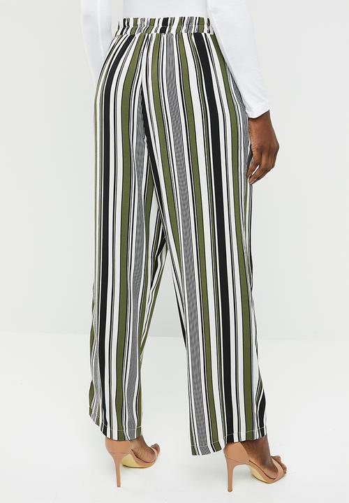 edit - Wide leg lounge pants - multi-colour