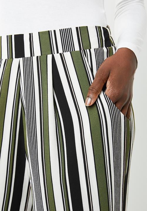edit - Wide leg lounge pants - multi-colour