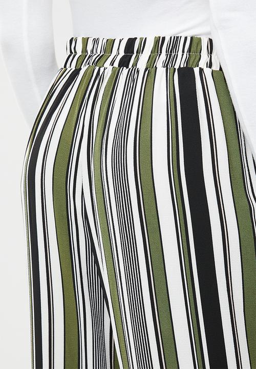 edit - Wide leg lounge pants - multi-colour