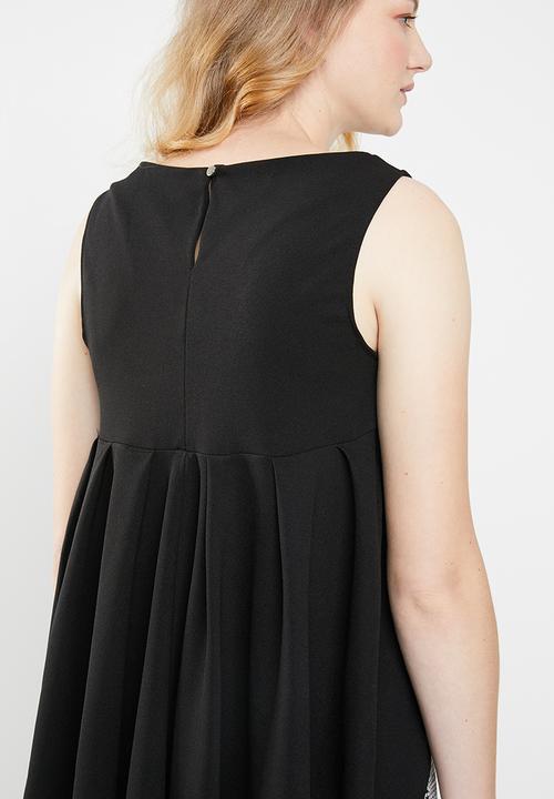 STYLE REPUBLIC - Hi-lo top - black