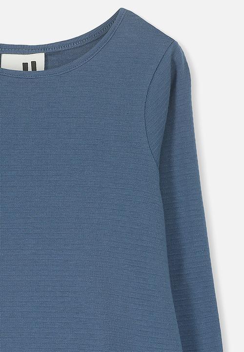 Cotton On - Joss long sleeve dress - blue