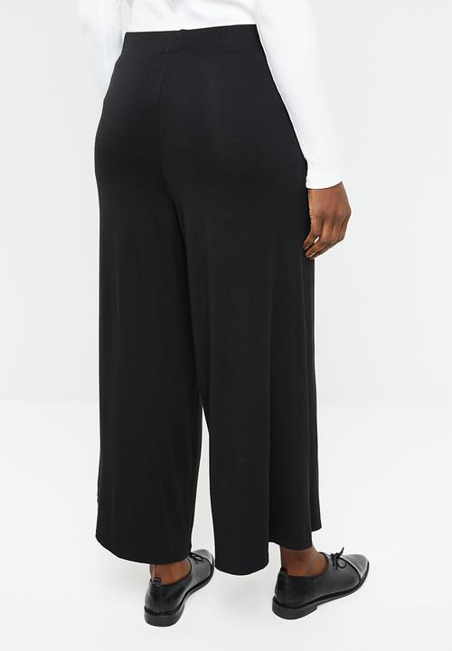 edit - Palazzo pants - black
