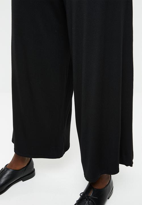 edit - Palazzo pants - black