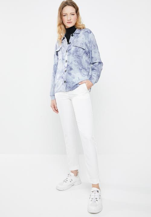 STYLE REPUBLIC - Athleisure smart pants - white