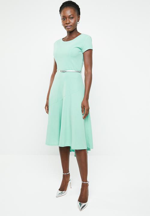 edit - Cutline dress - green