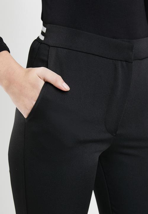 STYLE REPUBLIC - Athleisure smart pants - black