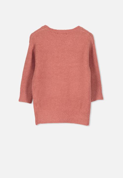 Cotton On - Brinley knit jumper - red