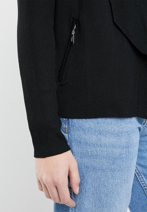 Revenge - Knitted jacket - black