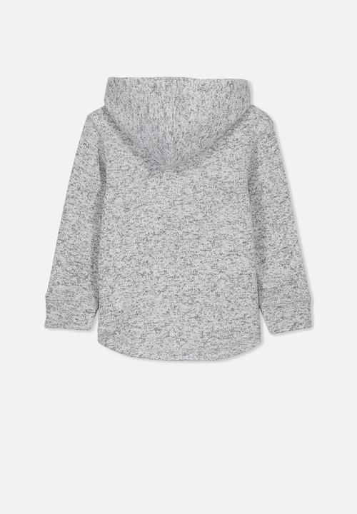 Cotton On - Charlie speckle hoodie - grey 